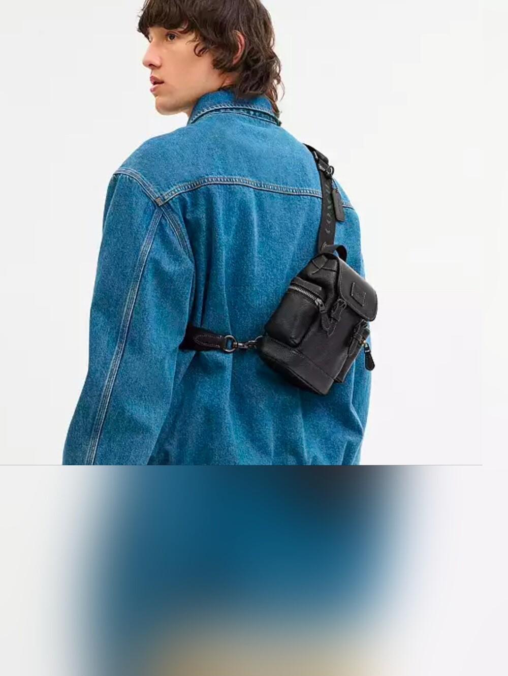 Coach CDR05 Sprint Sling Pack Black NWT
